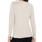 Style & Co Women's Long-Sleeve Turtleneck Top  Lt Beige Size X-Small