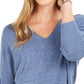 Style & Co Women's Drop-Shoulder V-Neck Tunic Blue Size Extra Large