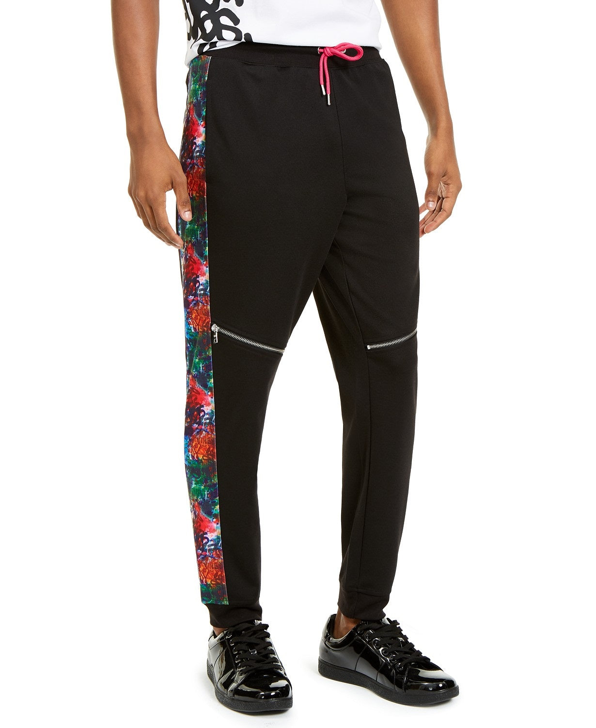 INC International Concepts Men's Spotlight Jogger Pants Black Size Extra Large