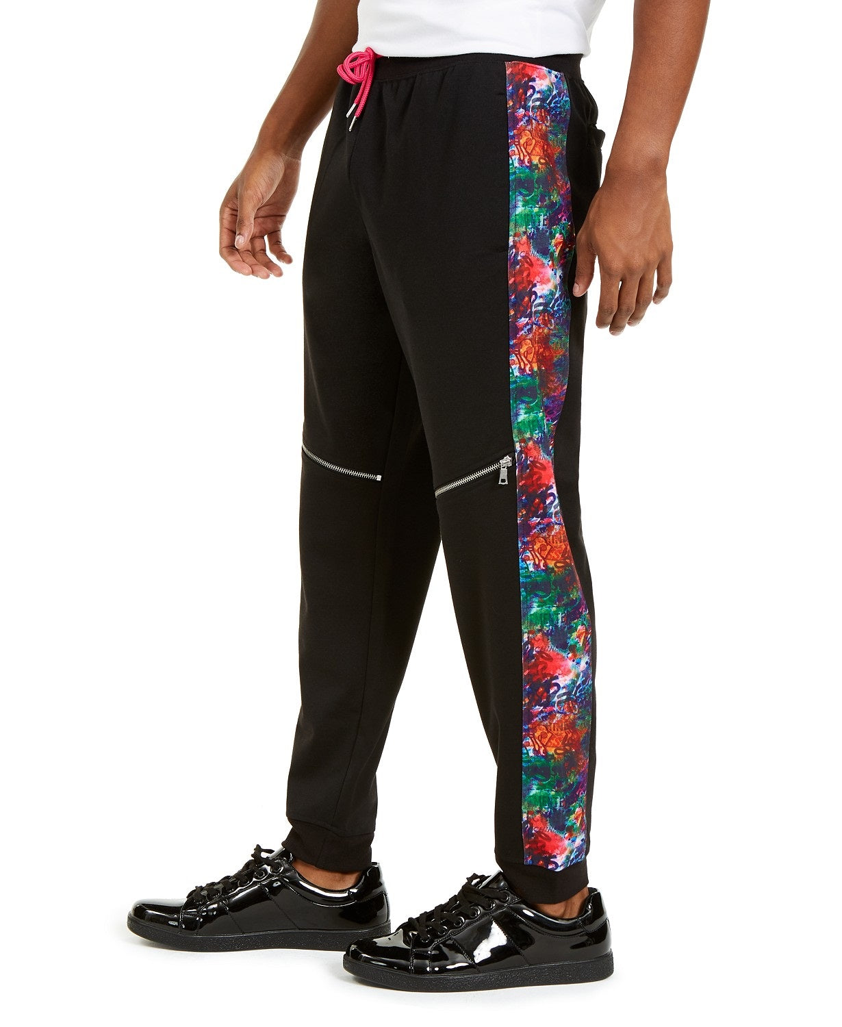 INC International Concepts Men's Spotlight Jogger Pants Black Size Extra Large