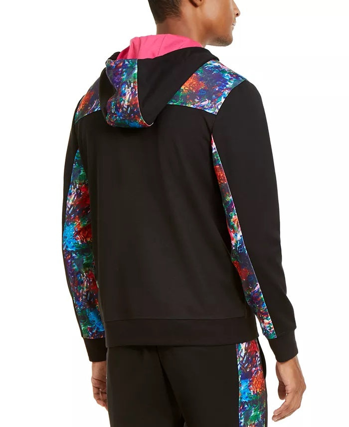 INC International Concepts Men's Spotlight Track Jacket Black Size 2 ExtraLarge