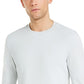 INC International Concepts Men's Pleated Textured Crew Sweatshirt Gray Size X-Small