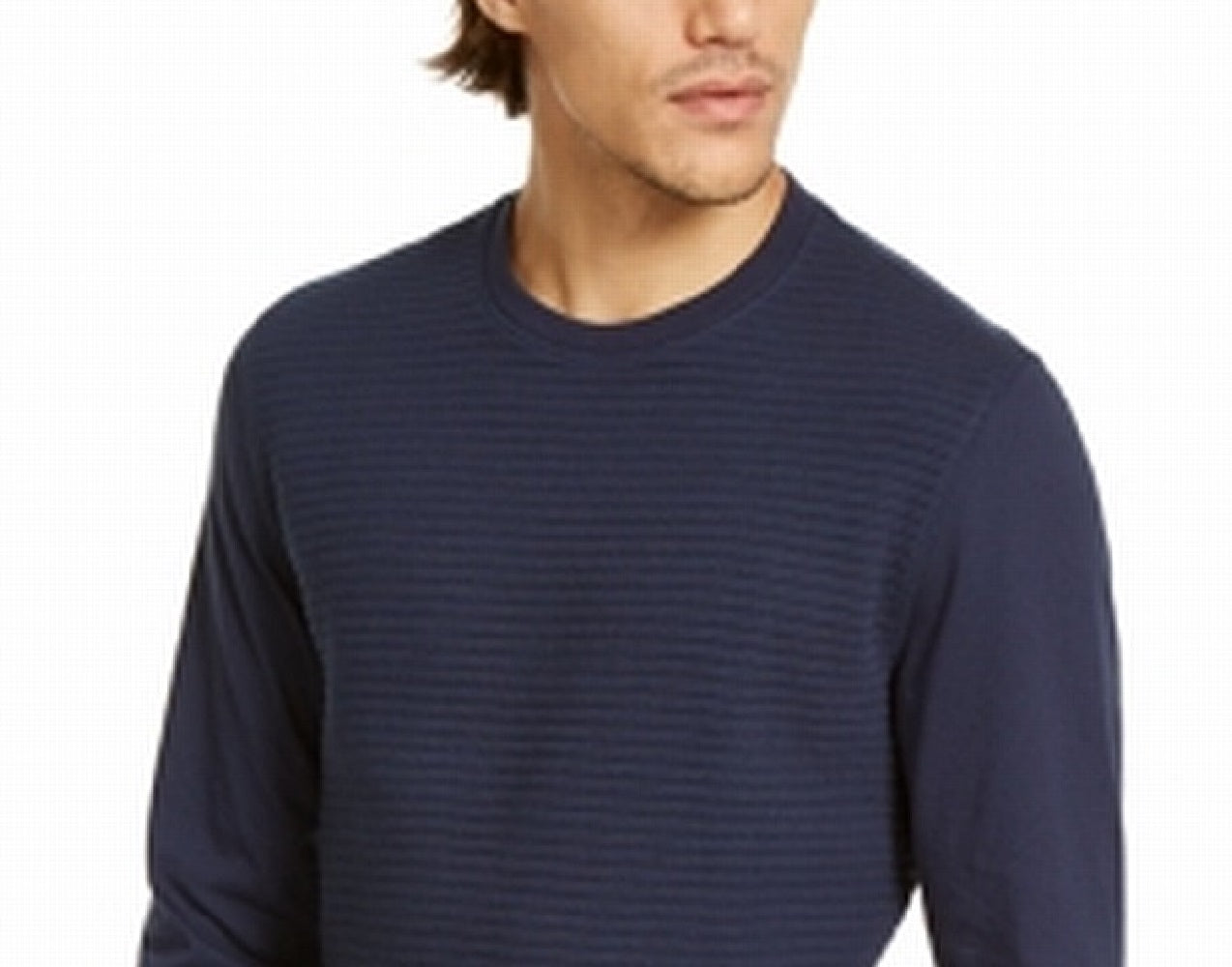 INC International Concepts Men's Ottoman T-Shirt Navy Size XX-Large