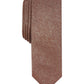 INC International Concepts Men's Solid Metallic Tie Brown Size Regular