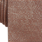 INC International Concepts Men's Solid Metallic Tie Brown Size Regular