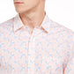 Club Room Men's Tennis Player Print Shirt White Size Medium