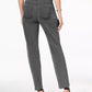 Style & Co Women's Rail Tummy-Control Straight-Leg Jeans Black Smudge Size 4