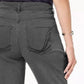 Style & Co Women's Rail Tummy-Control Straight-Leg Jeans Black Smudge Size 4