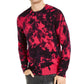 INC International Concepts Men's Gnover Tie Dye Sweater Red Size Extra Small