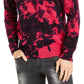 INC International Concepts Men's Gnover Tie Dye Sweater Red Size Extra Small