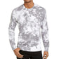 INC International Concepts Men's Gnover Tie Dye Sweater White Size Extra Small