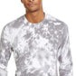 INC International Concepts Men's Gnover Tie Dye Sweater White Size Extra Small