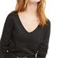 INC International Concepts Women's Belted Tunic Sweater Dark Charocoal Size Extra Small