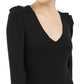 INC International Concepts Women's Puff-Sleeve Sweater Tunic Black Size 2 Extra Large