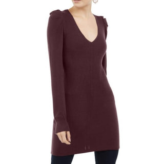 INC International Concepts Women's Puff-Sleeve Sweater Tunic Port Size Medium