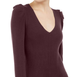 INC International Concepts Women's Puff-Sleeve Sweater Tunic Port Size Medium