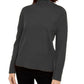 INC International Concepts Women's Side Zip-Up Sweater Black Size 2 ExtraLarge