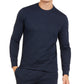 Alfani Men's Classic-Fit Stretch Stripe Knit Sweatshirt Navy Size Medium