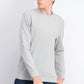 Alfani Men's Classic-Fit Stretch Stripe Knit Sweatshirt Gray Size Medium