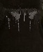 INC International Concepts Women's Plus Size Sequin Crewneck Sweater Black Size 0X