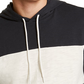 Sun + Stone Men's Colorblocked Hoodie Black Size XX-Large