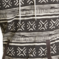 Sun + Stone Men's Striped Printed Hoodie Black Size Medium