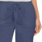 Style & Co Women's Pull On Cuffed Utility Pants Dark Blue Size 10