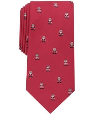 Club Room Men's Classic Santa Neat Tie Red Size Regular