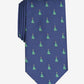 Club Room Men's Classic Evergreen Neat Tie Blue Size Regular