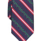 Club Room Men's Classic Holly Stripe Tie Navy One Size