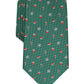 Club Room Men's Classic Holiday Tie Green Size Regular