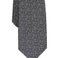 Alfani Men's Slim Geo Tie Black Size Regular