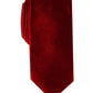 Alfani Men's Slim Velvet Tie Red Size Regular