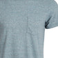 Sun + Stone Men's Devin Contrast Chain Stitch T-Shirt,Navy Size Medium