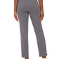JM Collection Women's Jacquard Pull-On Pants Blue Size Small
