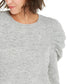 INC International Concepts Women's Puff-Sleeve Sweater Gray Size X-Large