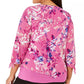 JM Collection Women's Plus Size Printed Layered-Look Necklace Top Pink Size 3 Extra Large