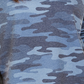 Style & Co Women's Camo Sweatshirt Blue Size Large