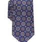 Tasso Elba Men's Classic Medallion Silk Tie,  Purple Size Regular