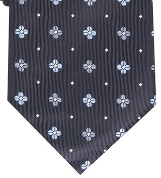 Club Room Men's Classic Neat Tie  Black Size Regular