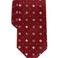 Club Room Men's Classic Neat Tie Red Size Regular