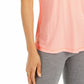Ideology Women's Strappy-Back Tank Top Pink Size Medium