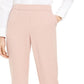 Alfani Women's Petite Slim Fit Pants Dark Pink Size Petite