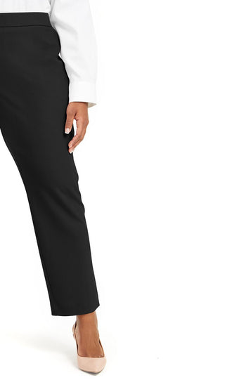Alfani Women's Plus Size Pull-On Dress Pants Black Size XXX-Large