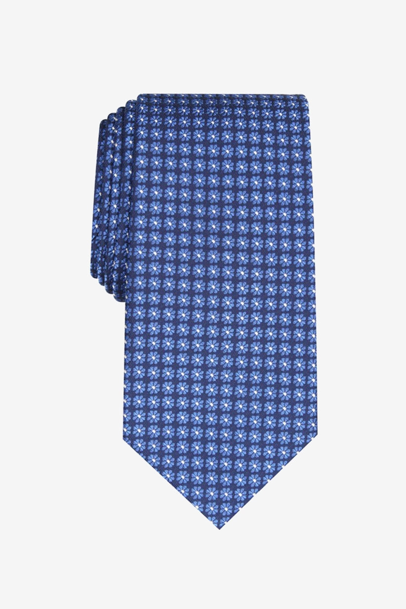 Club Room Men's Tulip Neat Tie Blue One Size