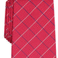 Club Room Men's Classic Grid Tie  Red Size Regular
