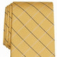 Club Room Men's Classic Grid Tie Yellow Size Regular