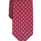 Club Room Men's Classic Floral Neat Tie Red Size Regular