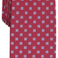 Club Room Men's Classic Floral Neat Tie Red Size Regular