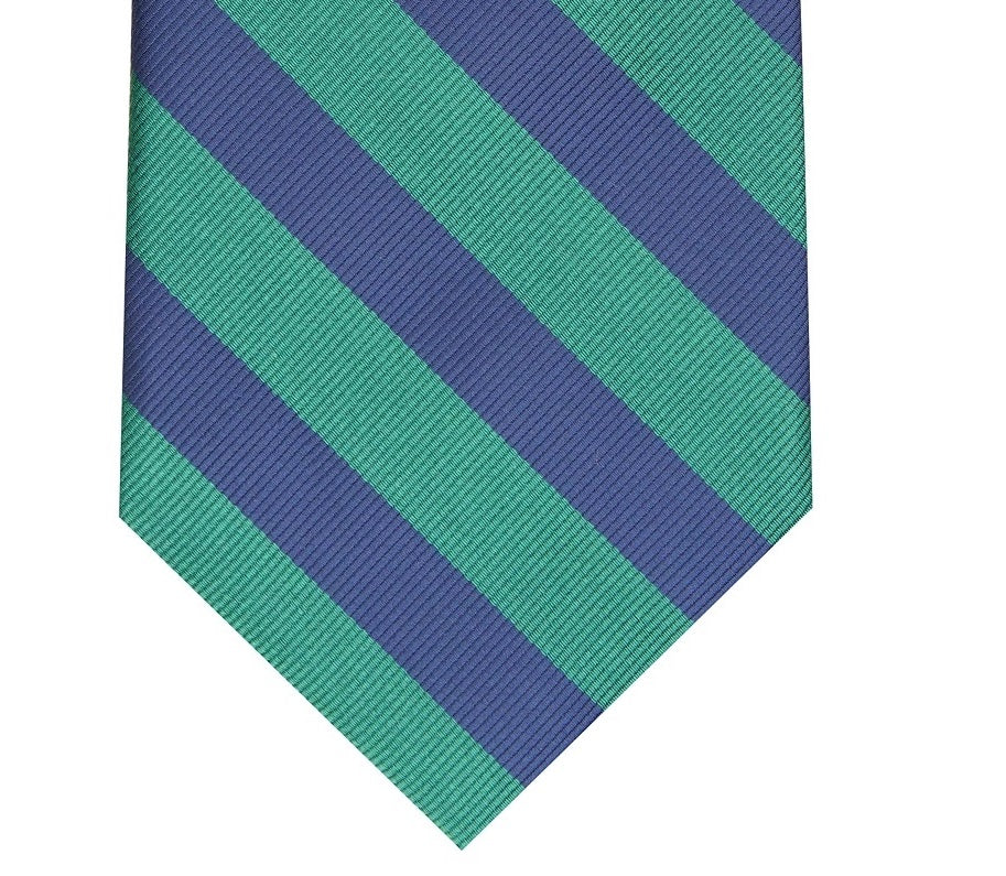 Club Room Men's Rover Classic Stripe Tie Green Size Regular